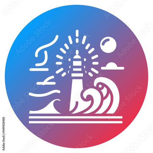 Storm Surge Vector Icon