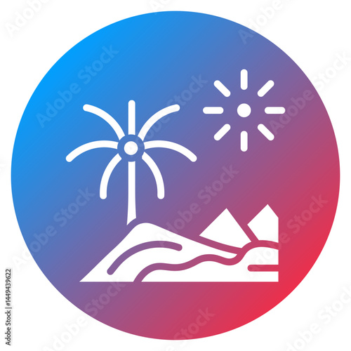 Mirage Vector Icon