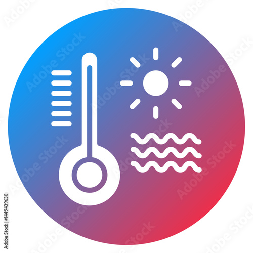 Heatwave Vector Icon