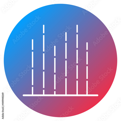 Bamboo Forest Vector Icon