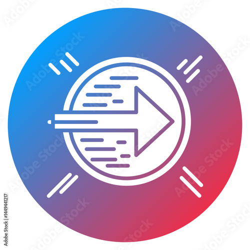 Speed Boost Vector Icon
