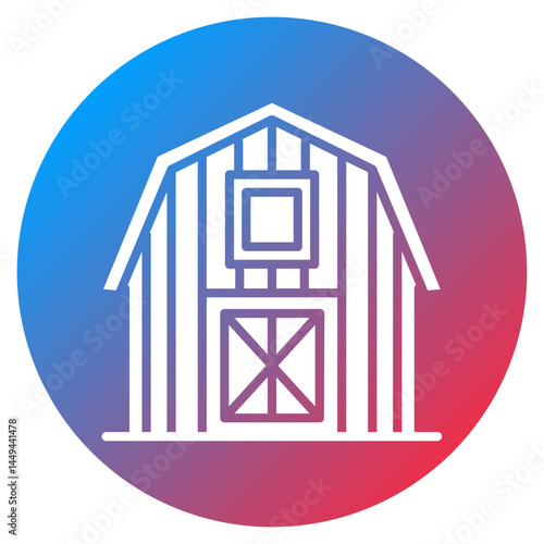 Farm Set Vector Icon