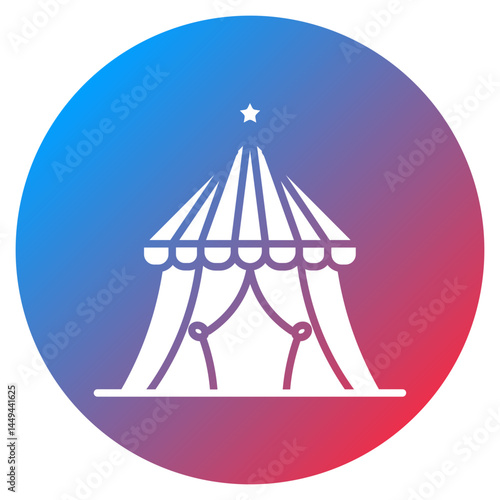 Play Tent Vector Icon