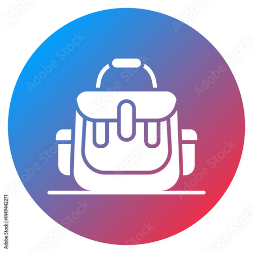Diaper Bag Vector Icon