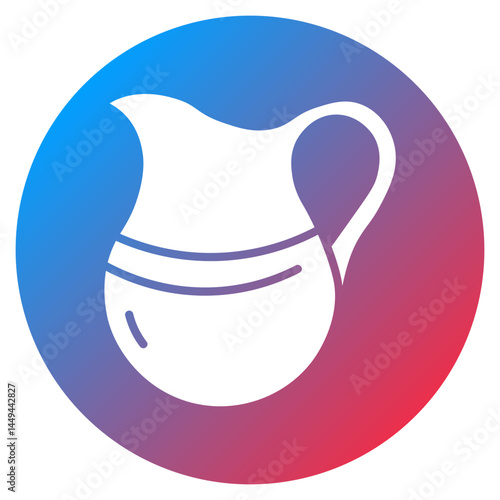 Creamer Pitcher Vector Icon