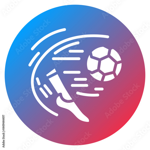 Soccer Kickoff Vector Icon