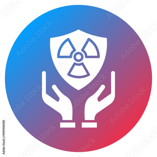 Radiation Protection Vector Icon