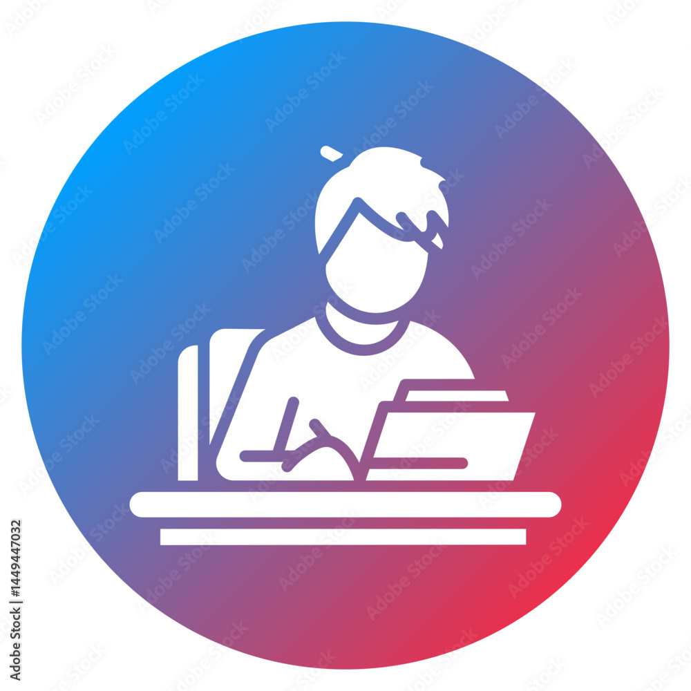 Self Discipline Vector Icon Self Discipline Vector Icon