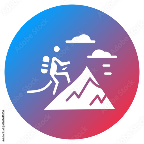 Overcoming Challenges Vector Icon