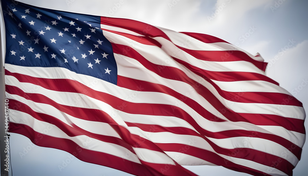 Obraz premium american flag