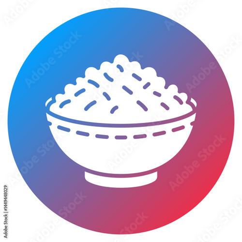 Sticky Rice Vector Icon