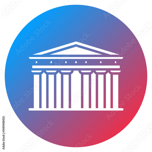 Historical Landmark Vector Icon