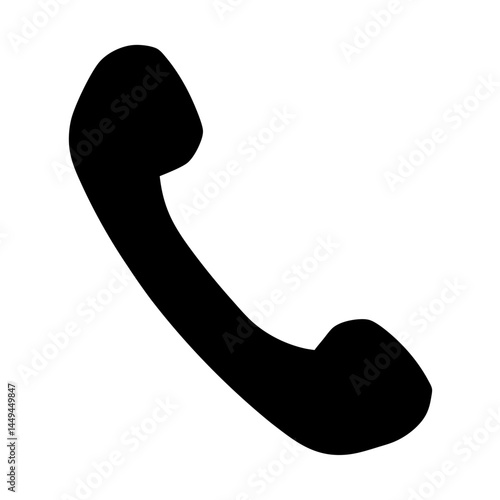 A vintage telephone receiver silhouette evokes classic communication and connection