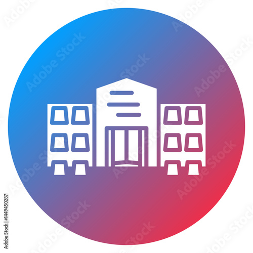 Outlet Mall Vector Icon