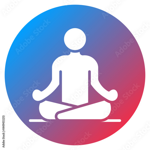 Breathing Exercise Vector Icon