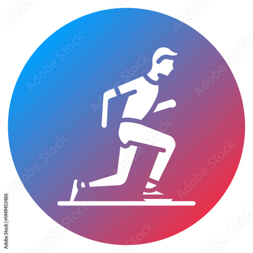 Interval Training Vector Icon