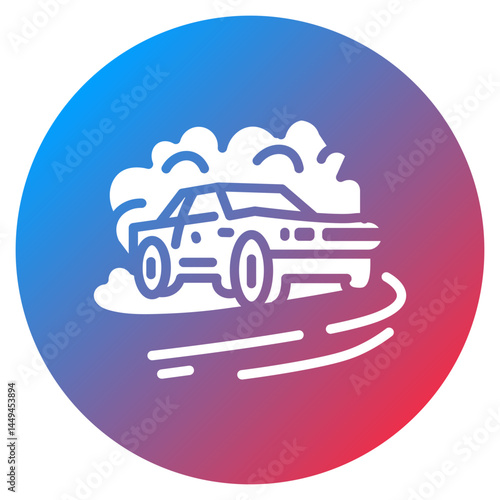 Drift Angle Vector Icon