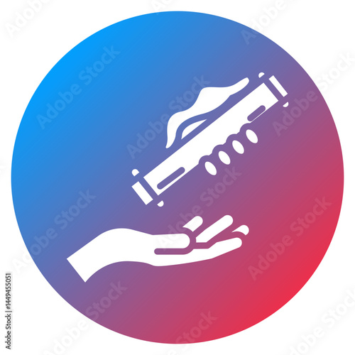 Relay Baton Vector Icon
