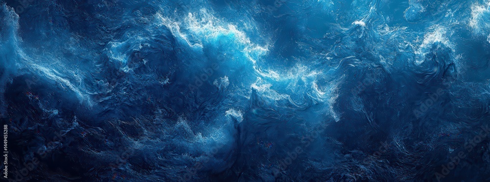 Deep, swirling nebulae. A cosmic landscape of swirling blues and whites Deep, swirling nebulae. A cosmic landscape of swirling blues and whites