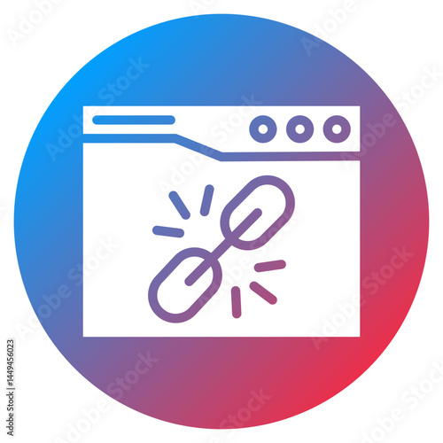 Link Building Vector Icon