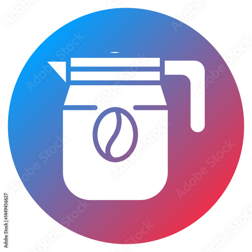 Coffee Jar Vector Icon
