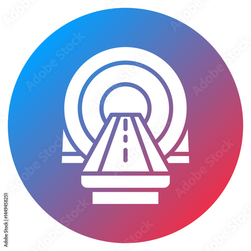 CT Scan Vector Icon