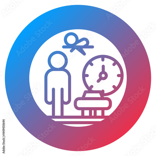 Estimated Time of Arrival Vector Icon