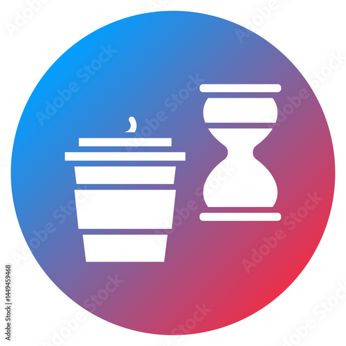 Coffee Time Vector Icon