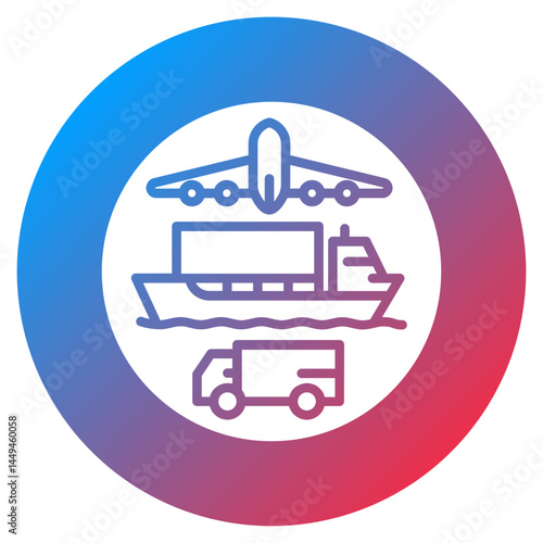 Fleet Management Vector Icon