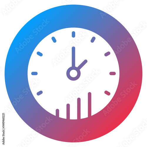 Peak Hours Vector Icon
