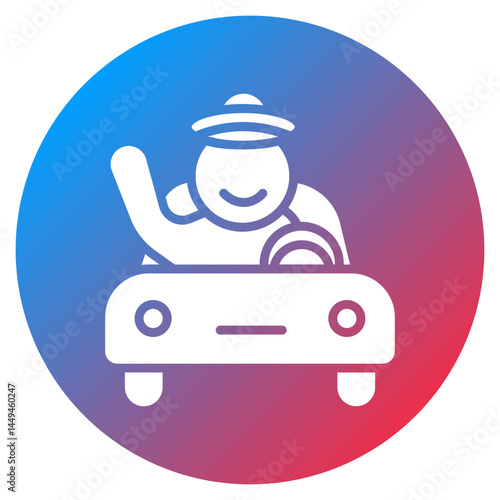 Preferred Driver Vector Icon