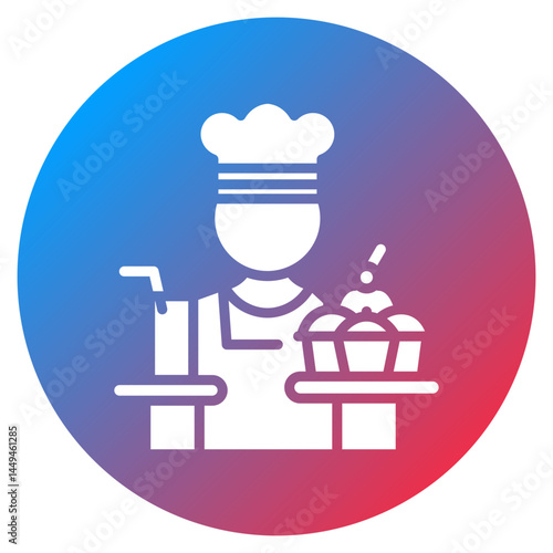 Caterer Vector Icon