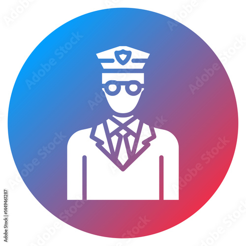 Bodyguard Vector Icon