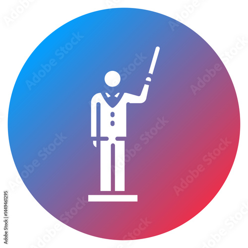 Conductor Vector Icon