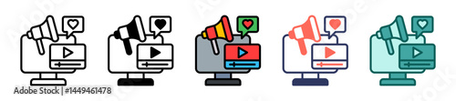 Display Ads multiple icon