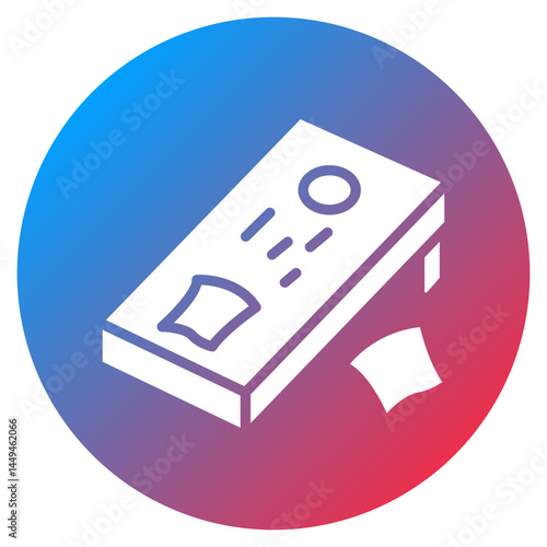 Cornhole Game Vector Icon