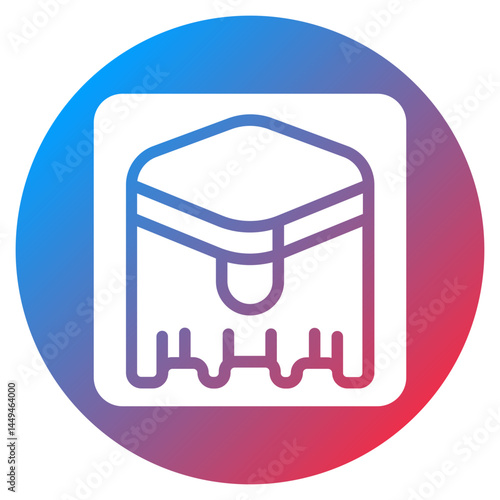 Hajj Token Vector Icon