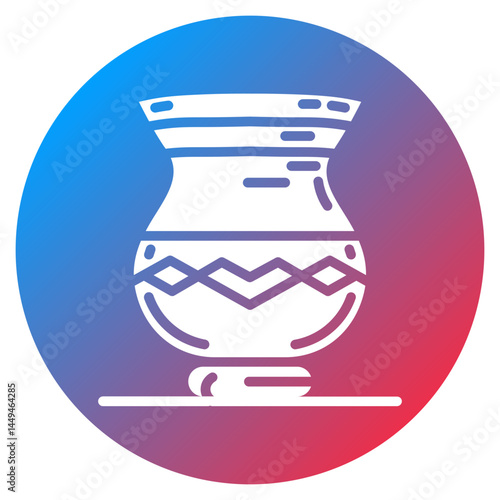 Zamzam Cup Vector Icon