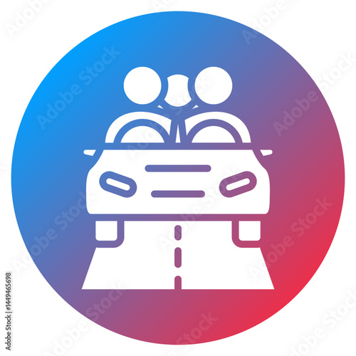 Shared Ride Vector Icon
