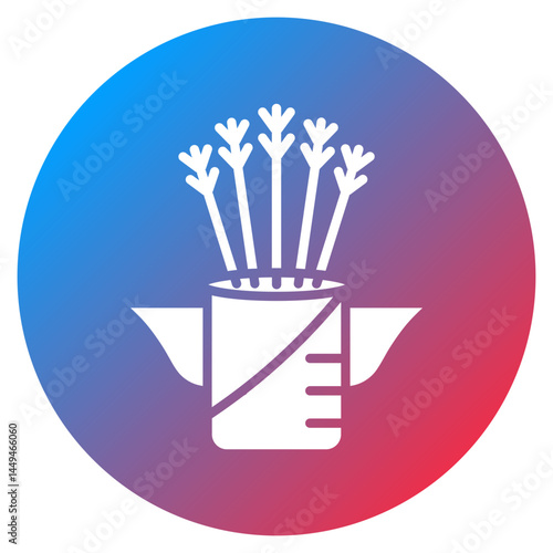 Back Quiver Vector Icon