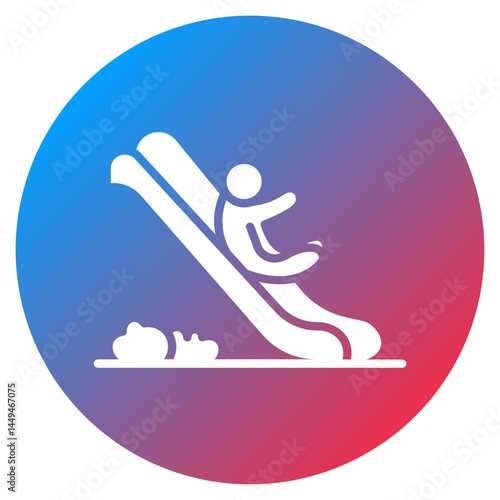Tube Slide Vector Icon