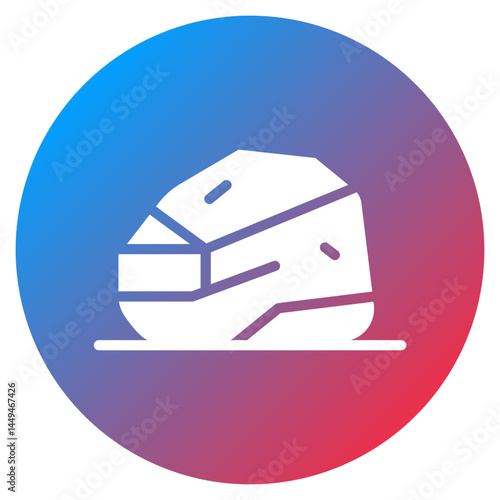 Chipping Rock Vector Icon