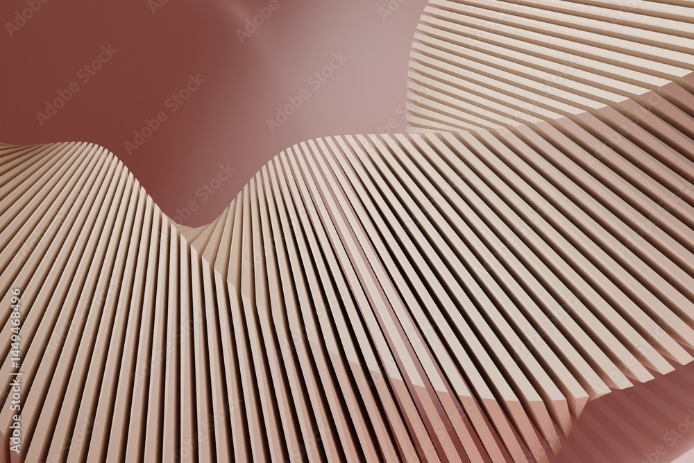 © Davide Illini/Stocksy - Abstract background with flowing lines
