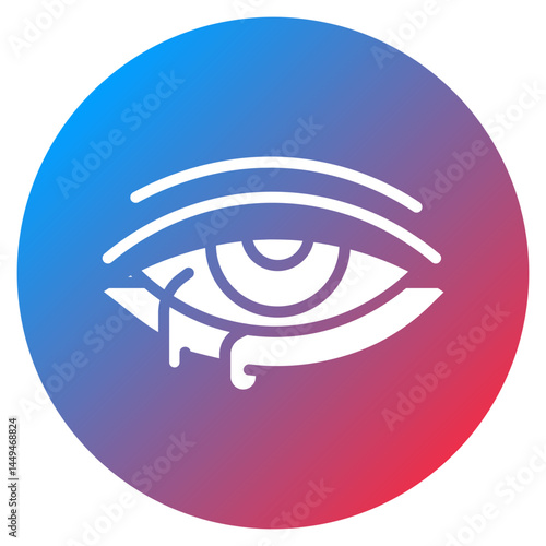 Eye Puffiness Vector Icon