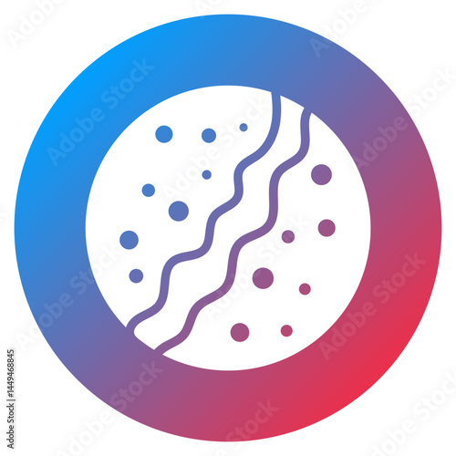 Eczema Flare Up Vector Icon