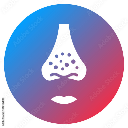 Mold Allergy Vector Icon