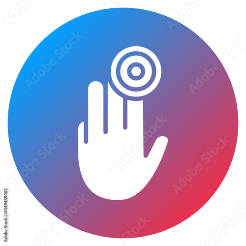 Finger Swelling Vector Icon