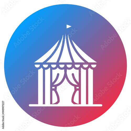 Monsoon Carnival Vector Icon
