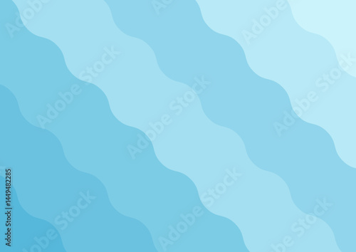 ブルーの波の背景