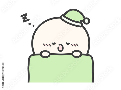 眠る人